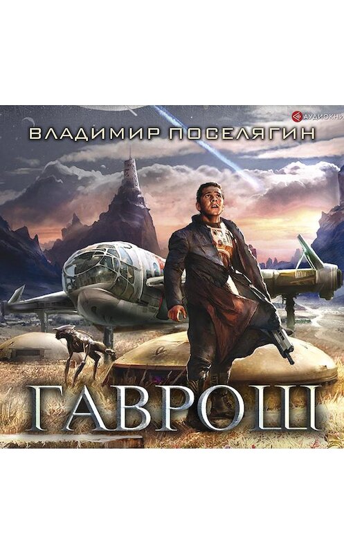 Обложка аудиокниги «Гаврош» автора Владимира Поселягина.