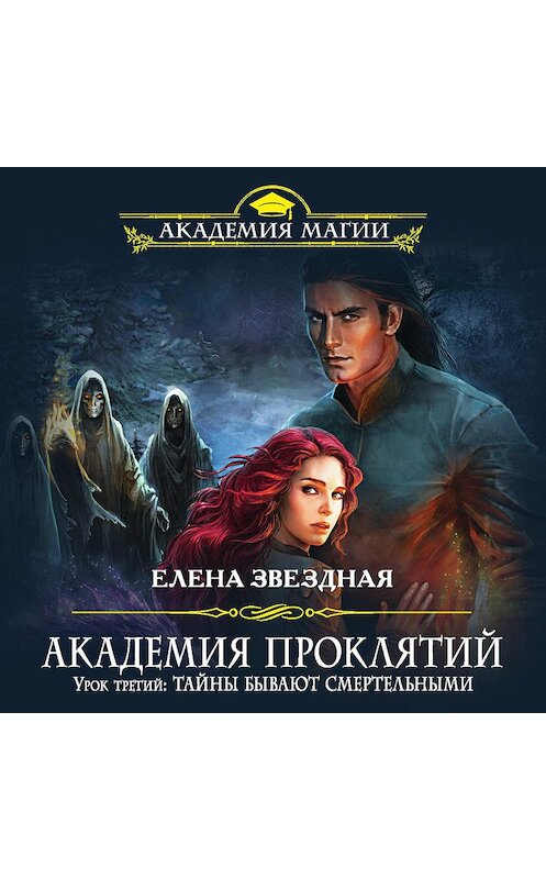 Обложка аудиокниги «Урок третий: Тайны бывают смертельными» автора Елены Звездная.
