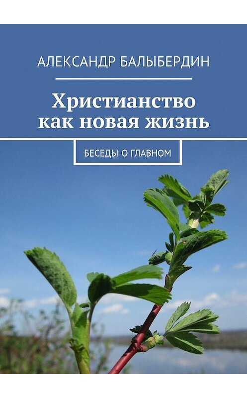 Обложка книги «Христианство как новая жизнь. Беседы о главном» автора Александра Балыбердина. ISBN 9785448503238.