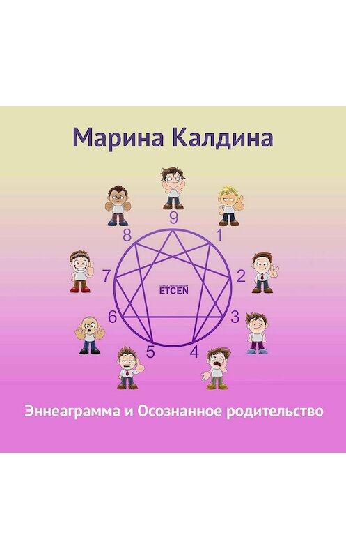 Обложка аудиокниги «Эннеаграмма и осознанное родительство» автора Мариной Калдины.