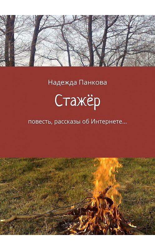 Обложка книги «Стажёр. Повесть, рассказы об Интернете…» автора Надежды Панковы. ISBN 9785448387517.