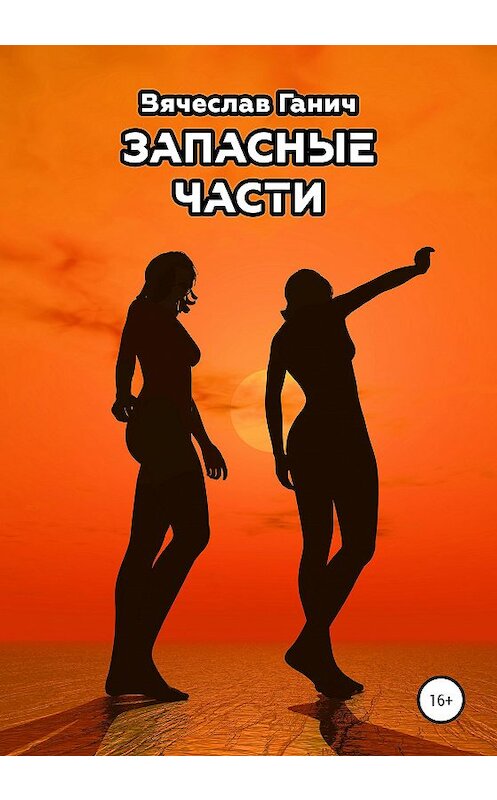 Обложка книги «Запасные части» автора Вячеслава Ганича издание 2020 года.
