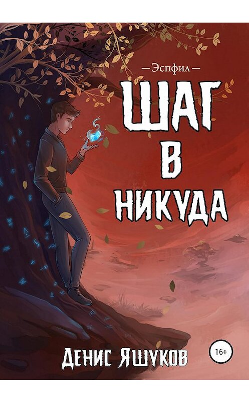 Обложка книги «Шаг в никуда» автора Дениса Яшукова издание 2020 года.