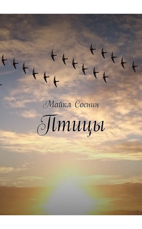 Обложка книги «Птицы» автора Майкла Соснина. ISBN 9785449081667.