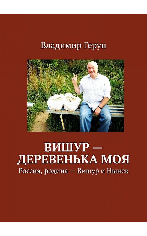 Обложка книги «Вишур – деревенька моя. Россия, родина – Вишур и Нынек» автора Владимира Геруна. ISBN 9785449387646.