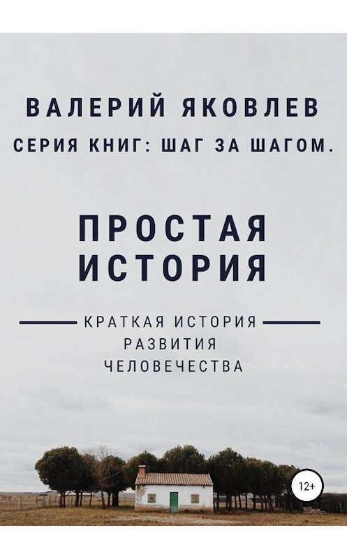 Обложка книги «Простая история» автора Валерого Яковлева издание 2019 года.