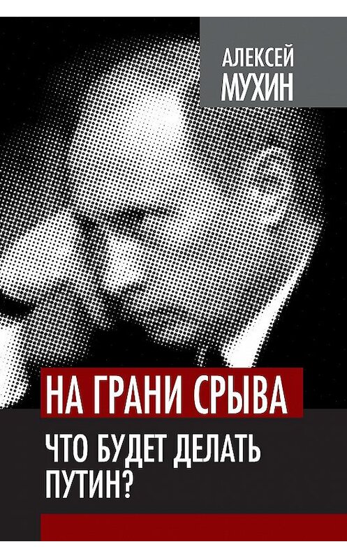 Обложка книги «На грани срыва. Что будет делать Путин?» автора Алексея Мухина издание 2012 года. ISBN 9785443801384.