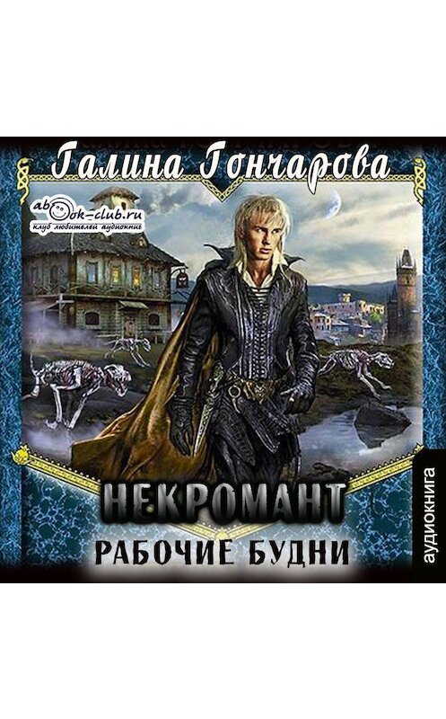 Обложка аудиокниги «Некромант. Рабочие будни» автора Галиной Гончаровы.