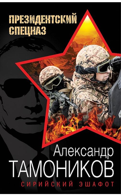 Обложка книги «Сирийский эшафот» автора Александра Тамоникова издание 2016 года. ISBN 9785699926671.