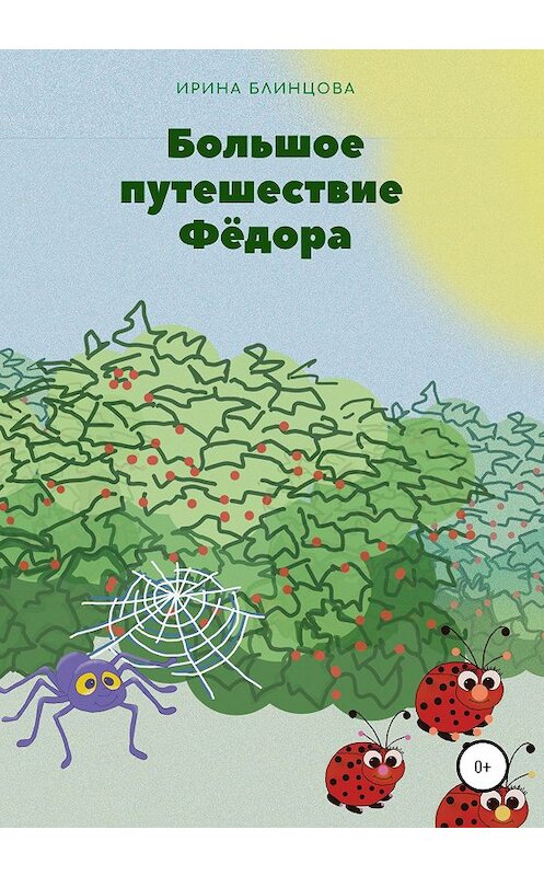 Обложка книги «Большое путешествие Фёдора» автора Ириной Блинцовы издание 2020 года.