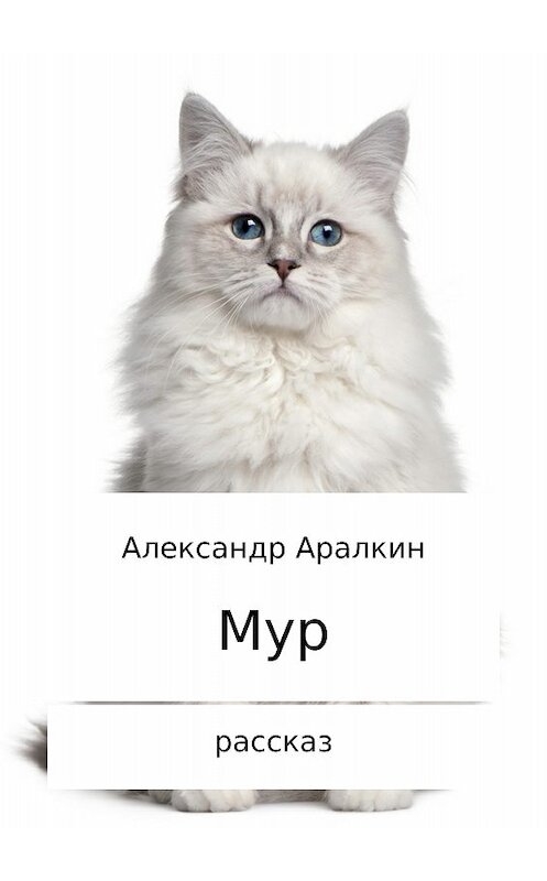 Обложка книги «Мур. Рассказ» автора Александра Аралкина издание 2017 года.