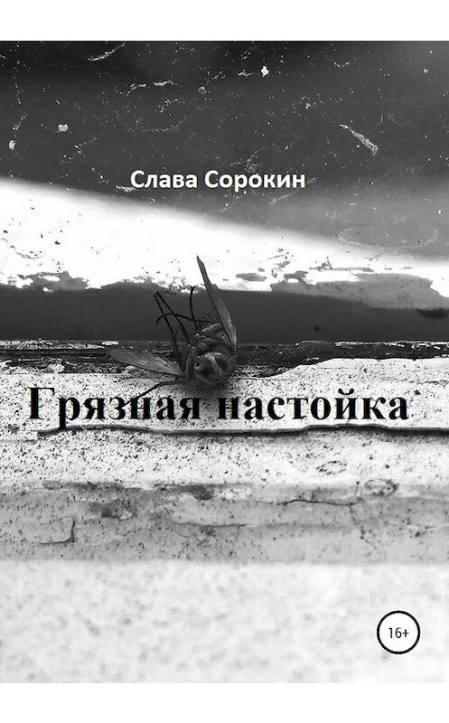 Обложка книги «Грязная настойка» автора Славы Сорокин издание 2020 года.