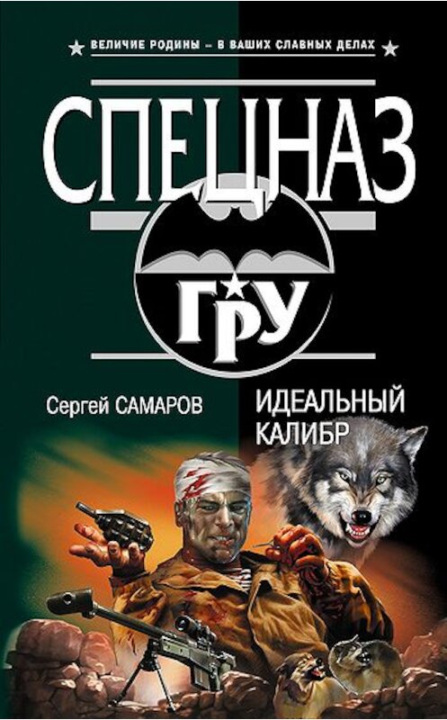 Обложка книги «Идеальный калибр» автора Сергея Самарова издание 2010 года. ISBN 9785699442911.