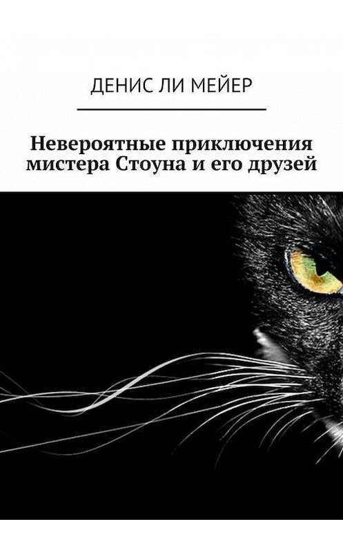 Обложка книги «Невероятные приключения мистера Стоуна и его друзей» автора Денис Ли Мейер. ISBN 9785447416065.