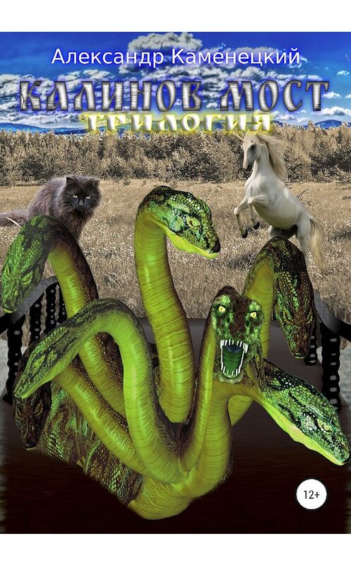 Обложка книги «Калинов мост. Трилогия» автора Александра Каменецкия издание 2020 года.