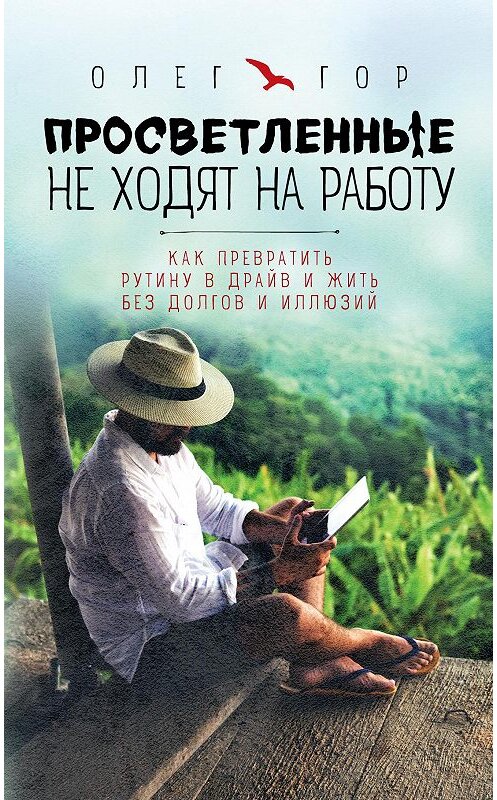 Обложка книги «Просветленные не ходят на работу» автора Олега Гора издание 2017 года. ISBN 9785699924844.