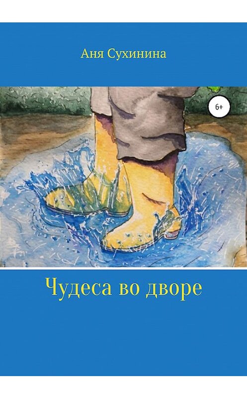 Обложка книги «Чудеса во дворе» автора Ани Сухинины издание 2020 года.