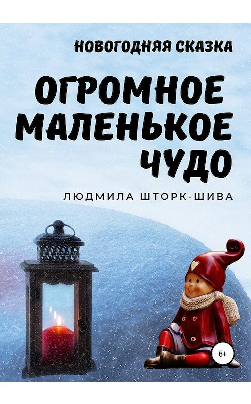 Обложка книги «Огромное маленькое чудо» автора Людмилы Шторк-Шива издание 2020 года.