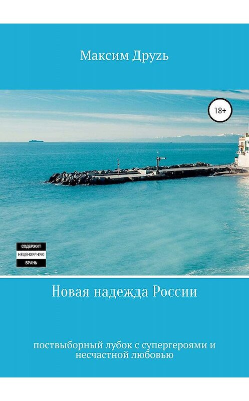 Обложка книги «Новая надежда России» автора Максима Друзя издание 2019 года.