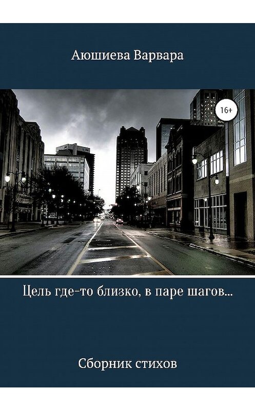 Обложка книги «Цель где-то близко, в паре шагов…» автора Варвары Аюшиевы издание 2020 года.